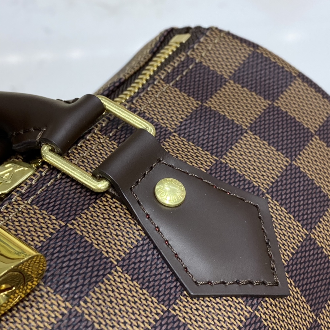 Louis Vuitton SPEEDY BANDOULIERE 25 Damier Ebene Handbag N41368 